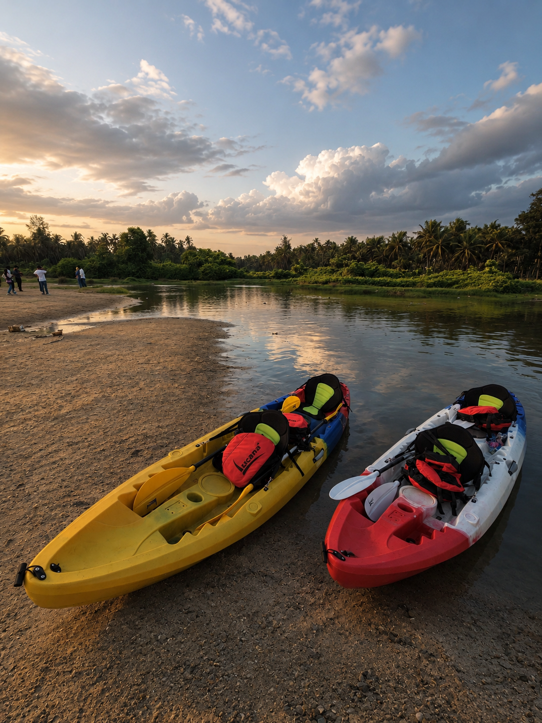 Kayaking in Kerala Backwaters